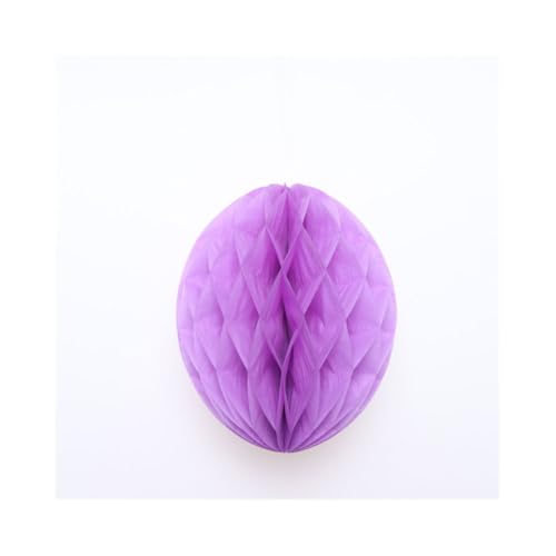6Pcs Large Size Paper Flower Balls Craft Hanging Pompoms Party Dance Wedding Birthday Home Decoration with Honeycomb Flower Balls Tissue Honeycomb Paper Flower Balls -  Cenunxu, QDL-III-037