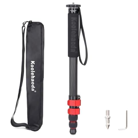 Koolehaoda 65" Carbon Fiber Travel Monopod Cover