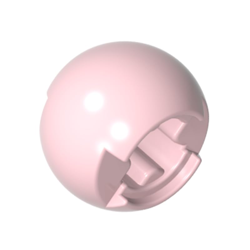 53585 Ball Joint Technic Ball Joint with Through Axle Hole 50 Pieces GDS-1056 Compatible with Lego Building Blocks Color:light pink โ image 1