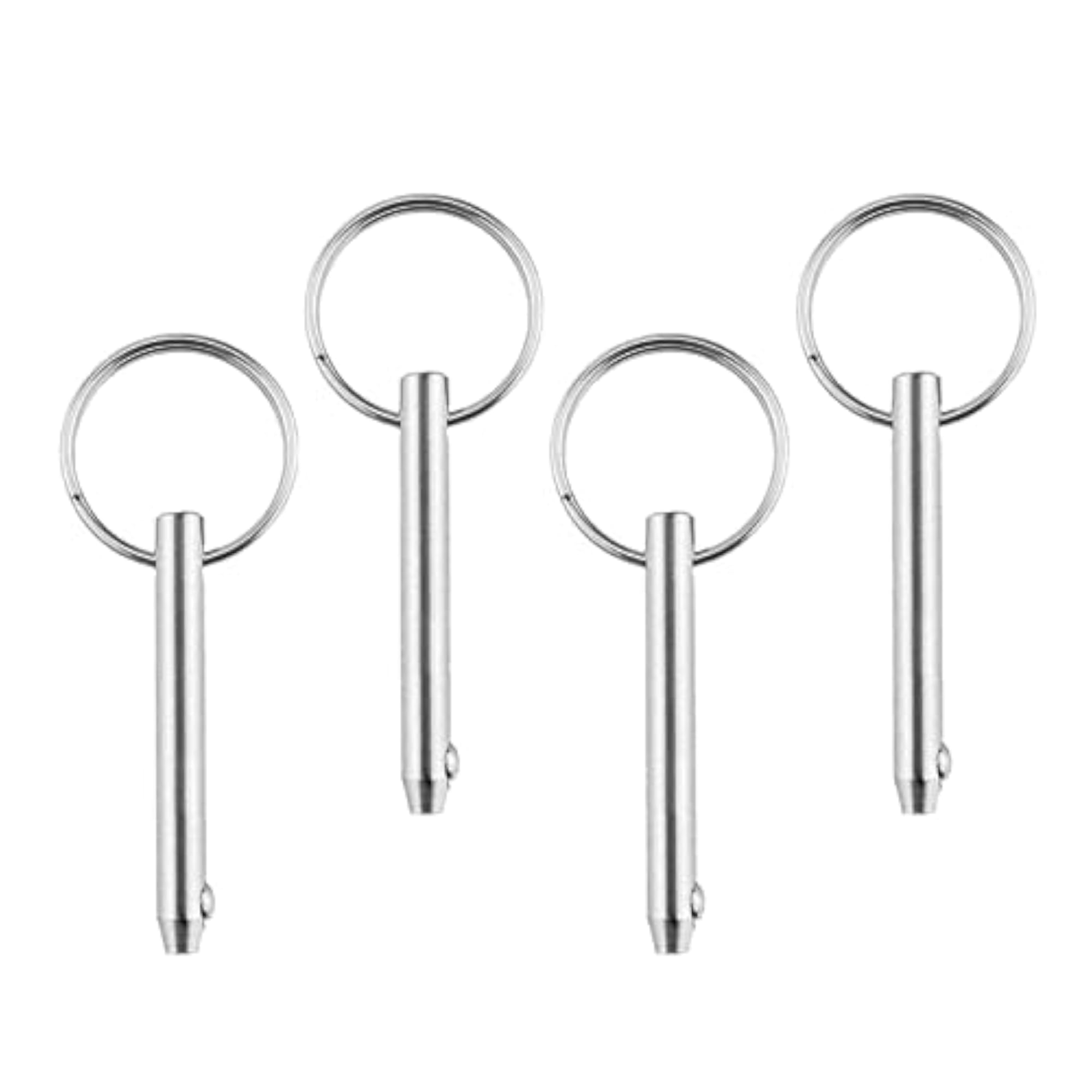 4 pieces 316 Stainless Steel Boat Top Deck Hinge Quick Release Pin 5x51mm