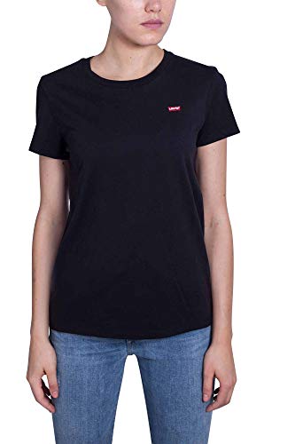 Levi's Femme Perfect Tee, Mineral Black, M