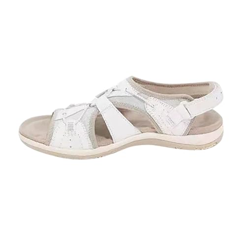 Laquieio Sandalias Mujer Tacon Medio Sandalias Playa Antideslizante Comodo y Elegante Descubierta Diseno Moderno Ideales para Primavera-Verano