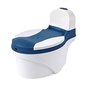 Potty-training toilet, babyjongens en meisjes mini-toiletpotje, gemakkelijk schoon te maken Comfortabel (Color : Blue…