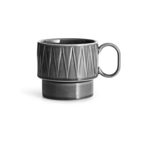 Sagaform SA5018086 Coffee & More Tea Mug Grey, Plastic Cover