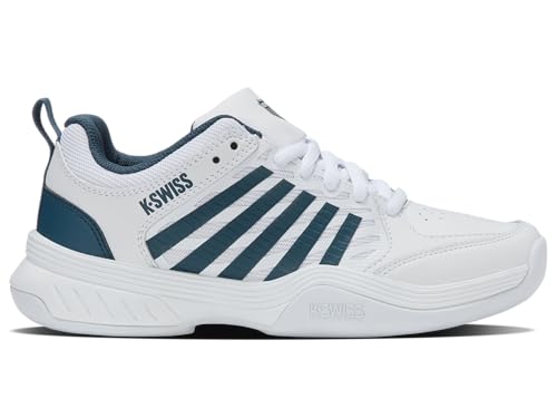 K-Swiss Unisex Kinder Court Express 2 Carpet Tennis Shoe, White...