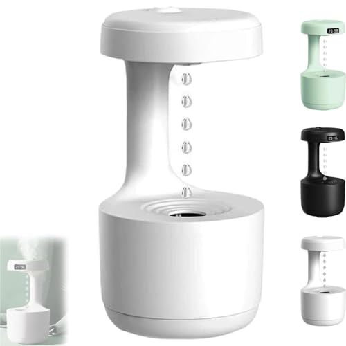 Mushroom-Shaped Anti-Gravity Humidifier White