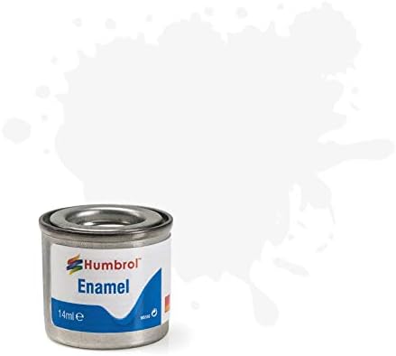 Humbrol AA0374 34 White Matt - 14ml Enamel Paint