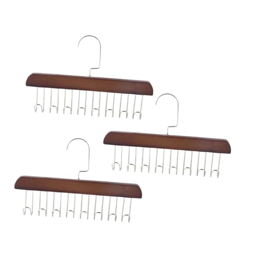 ROMISBABA 3 pezzi Appendi Cinture e Cravatte Vintage con Ganci Salvaspazio Organizer Armadio Multifunzione per Sciarpe Canottiere e Accessori Appendiabiti Multipurpose per Donna