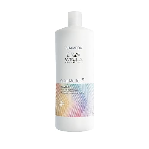 Wella Professionals ColorMotion+ Color Protection Shampoo - Strength & Protect Shampoo for Colour Treated & Dyed Hair - Up to 8 Weeks Hair Colour Protection 100ml, 250ml, 500ml, 1L