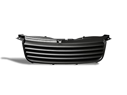 Armordillo Horizontal Style Front Grille|Compatible With 2001-2005 Volkswagen Passat B5.5|8741092|Matte Black|Front Hood Bumper Grille by ARMORDILLO - Used condition - US$58.19