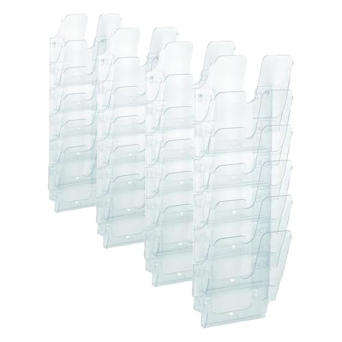 Porte-documents mural FLEXIPLUS 6 Durable A4 transparent lot de 4
