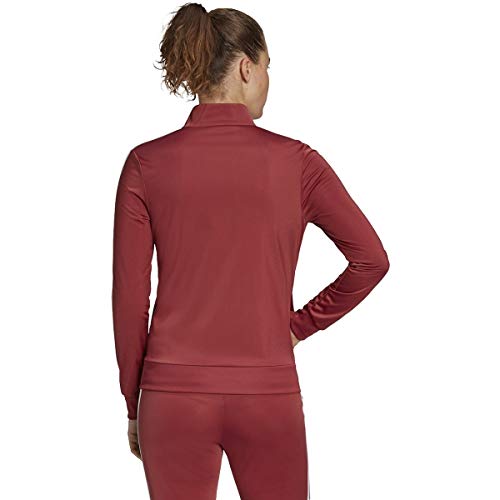 Image of adidas Women's Essentials Warm-Up Slim 3-Stripes Track Jacket