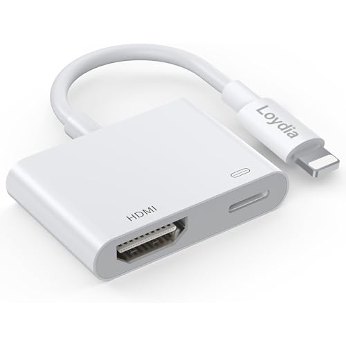 Loydia Adattatore HDMI per iPhone/iPad 1080P