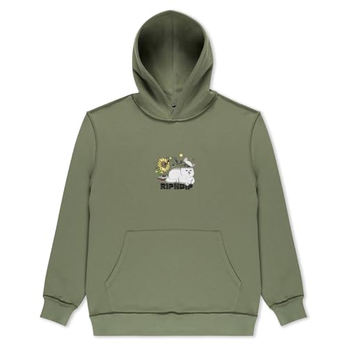 RIPNDIP No Music No Life Hoodie – Expressive Streetwear with Lord Nerm Flair Green