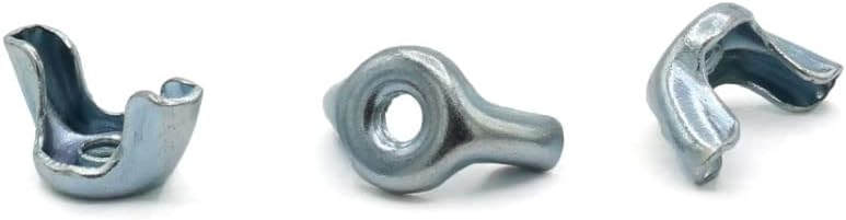 1/4-20 Stamped Wing Nuts/Steel/Zinc / 2,000 Pc. Carton