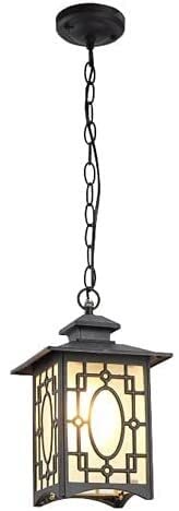 Plafonnier suspendu vintage pour illuminer votre patio de jardin