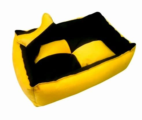 Gorgeous Dog Bed Washable Soft Reversible Dog Bed for Small | Medium | Large | Extra Large | XXL | 3XL | 4XL Size Dogs | Cats | Puppy | pet | Rabbit |Cushion Pillow Yellow Black (XL) (B0C6L6BQQL) Amazon Price History, Amazon Price Tracker