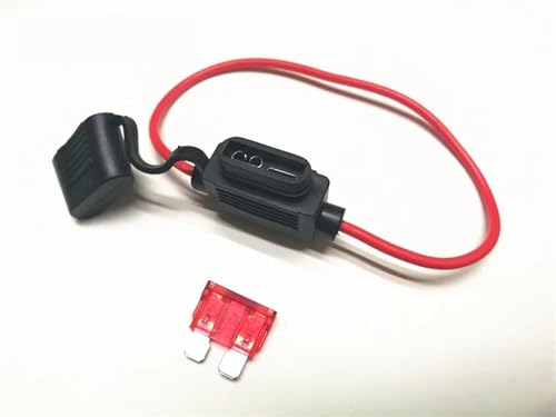Porte-fusible automobile etanche 5.2 avec capuchon et fusible en ligne pour voiture