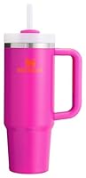 Stanley Quencher H2.0 Tumbler with Handle and Straw 30 oz | Flowstate 3-Position Lid | Cup Holder Compatible for Travel | Insulated Stainless Steel Cup | BPA-Free | Vivid Violet