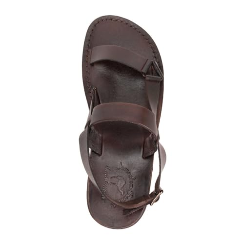 Jubal - Leather Open Toe Sandal - Mens Sandals3