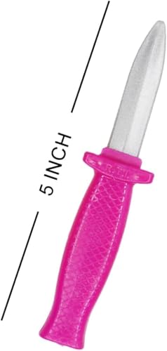 NOVITASH Fake Knife Toy Set of 2 Multicolor Pack of 2 - Image 4
