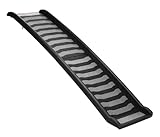Trixie 39477 Klapp-Rampe, Kunststoff, 39 × 160 cm, schwarz/grau