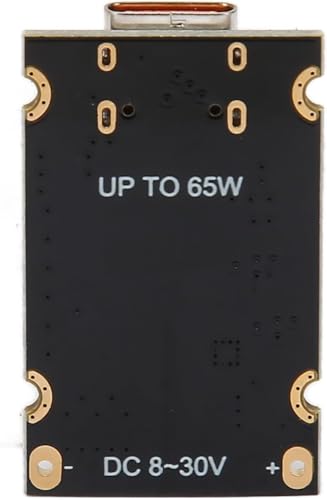Image of PD65W Fast Charging Module, 5V3A 9V3A 12V3A 20V3.25A to USB C PD3.1 QC3.0 Charging Circuit Board for Phone Fast Charging