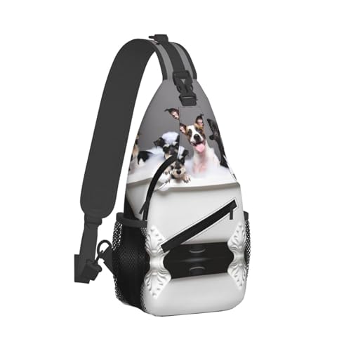 Mochila Sling para Hombre y Mujer, Bolsa Compacta para Senderismo