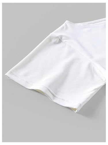 Girl’s Graphic Tees Off The Shoulder Tops Short Sleeve Crop Tops Summer T Shirts3