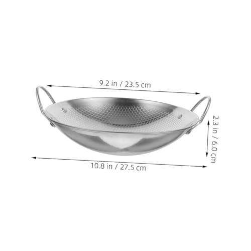 Wok de acero inoxidable Ipetboom con asas dobles miniatura 2