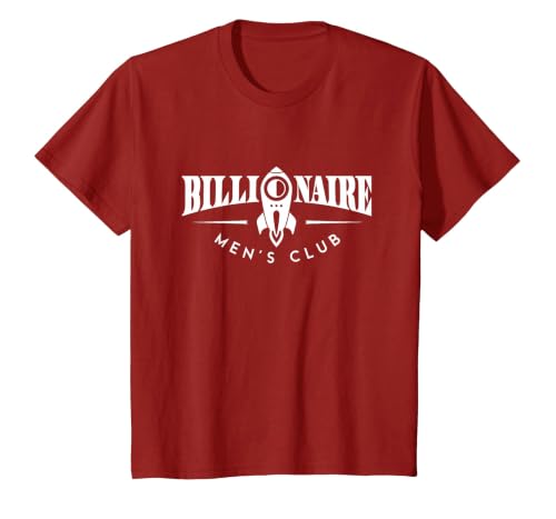 Billionaire Men's Club T-Shirt, Youth, Cranberry Red, 2T