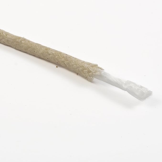 Everlasto 'Red Wrapper' UK Made Quality Waxed Cotton Sash Cord No.3 6.5mm x 50M, Natural - Image 3