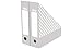 Produktbild ELBA Archiv-Stehsammler DECO, Breite: 80 mm, grau, Sie erhalten 1 Packung, Packungsinhalt: 4 Stück