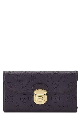 Pre-Loved Purple Monogram Mahina Amelia, Purple