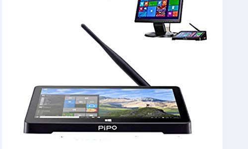 PIPO X8 Pro Mini PC Windows10 System Intel Atomz8350 Quad Core Mini Computer Box 7" Tablet HDMI 2G/32G 802.11b/g/n LAN BT4.0 Cover