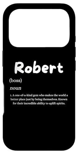 Robert Definition ���O����J�X�^���R�X�`���[�� ���u�p �X�}�z�P�[�X iPhone 17 Pro �p