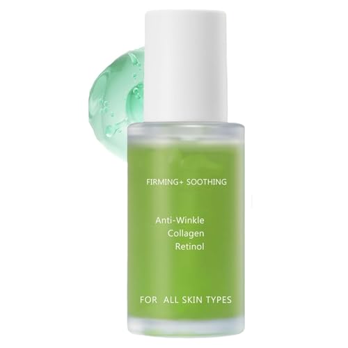 Tónico Equilibrante de Energía Facial Hidratante Coreano para Todo Tipo de Piel 30ml Suero Facial (Green, 30ml)