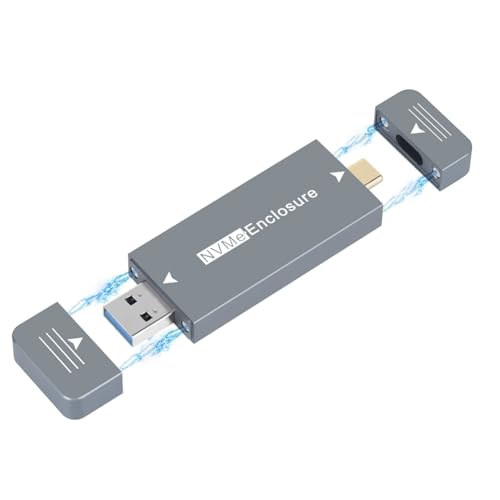 OSJYEGW2230 SSDケースM.2 NVMEエンクロージャーUSB-AプラグUSB 3.210GBPSインライン2230 SSDケース
