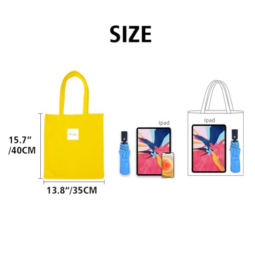 Canvas Tote Bag Lightweight Multi-Purpose Reusable Grocery Bags Travel Totes Shopping Bags2