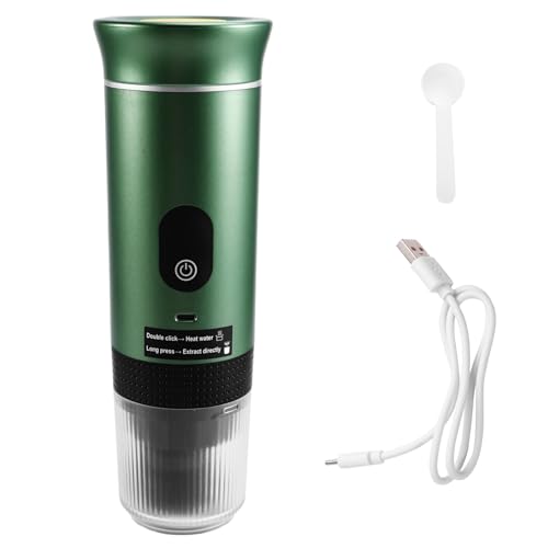 Awwertse Cafetera Eléctrica Inalámbrica con Pantalla Digital Inteligente, Ideal para Autocaravanas, Senderismo y Oficina.