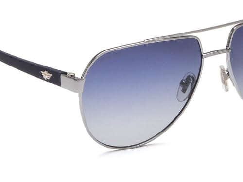 Image of POLICE Polarized Gradient 100% UV Protected Sunglasses | Men | Full Rim | Pilot |