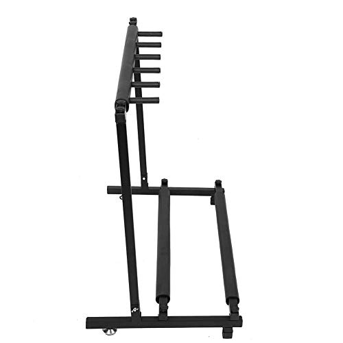 Ejoyous Support de présentoir de Guitare 5 Voies, Support de Sol pour Guitare en Metal Pliable avec Couvercle en Caoutchouc Souple Support de Pied pour 5 Guitares Noir(5) - Les Beatles, Paul McCartney, John Lennon, RIngo Starr, George Harrison Ejoyous Support de présentoir de Guitare 5 Voies, Support de Sol pour Guitare en Metal Pliable avec Couvercle en Caoutchouc Souple Support de Pied pour 5 Guitares Noir(5) – Image 8