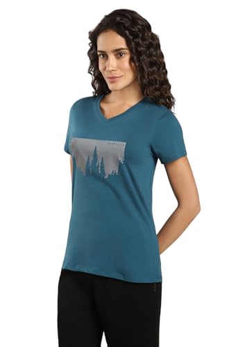 Image of Van Heusen Women's Cotton Relaxed Fit T-Shirt