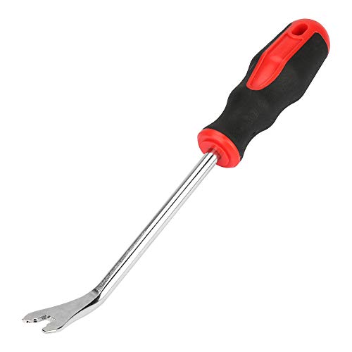 Tack Lifter, Dureté Élevée Arrache-Clou Tack Puller Tournevis Court à Boucle Outil de Tournevis Pour Enlever Les Agrafes Outil de Démolition de Pinces de Démolition pour Enlever Le Service de Rivet