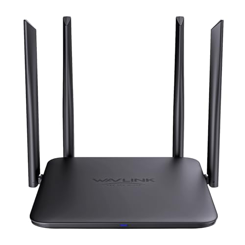 WAVLINK BE3600 WiFi 7 Router, Dual Band Gaming Router with Gigabit Ports, MLO, 4096-QAM & Multi-Rus Tech, Support Mesh/AP/Repeater Mode, Guest WiFi, QoS, IPv6, VPN
