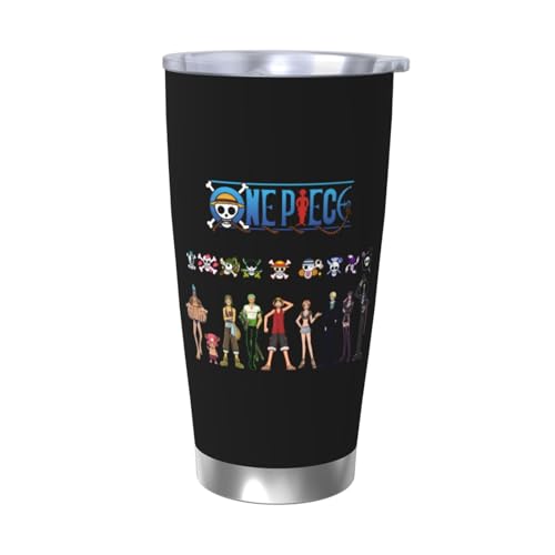 ワンピース 水筒 真空断熱ケータイマグ 600ml ステンレスボトル 車用 直飲み 保温 保冷 フタ付きコーヒーカップ アウトドア 車のネイブに最適 スポーツタイプ ステンレスクールボトル 軽量 隔? 水筒 男の子 女の子