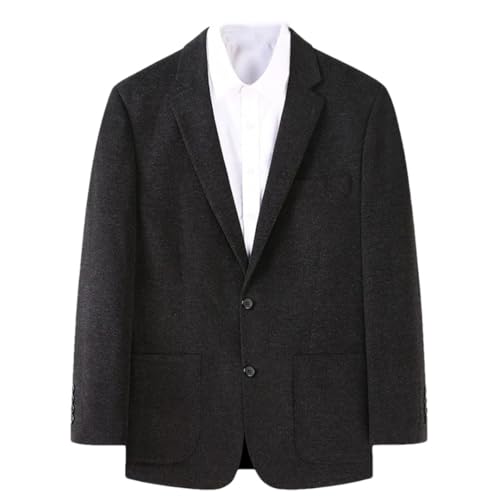 Men's Oversize Blazer Casual Single Breasted Open Front Long Sleeve Lapel Suit Jacket