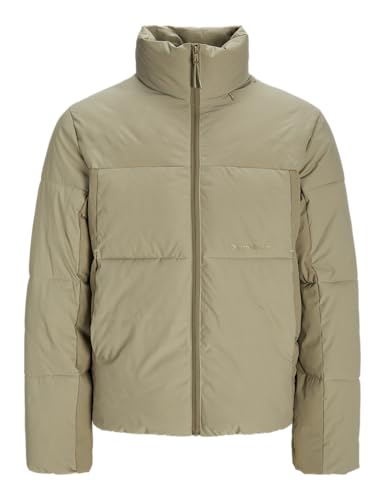 JACK&JONES Herren JORVESTERBRO Blocking Puffer Jacket BF Pufferjacke, Silver Sage, M – Ansicht 1