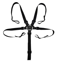 YANINEE 5 Punkt Verstellbare Sicherheitsgurt für Kinderwagen Tripp Trapp Gurt Hochstuhl