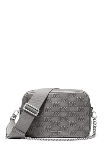 Image of Michael Kors Bryant Medium Double Zip Chain Camera Crossbody Bag
